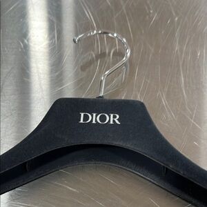 Dior Black Velvet Hanger
